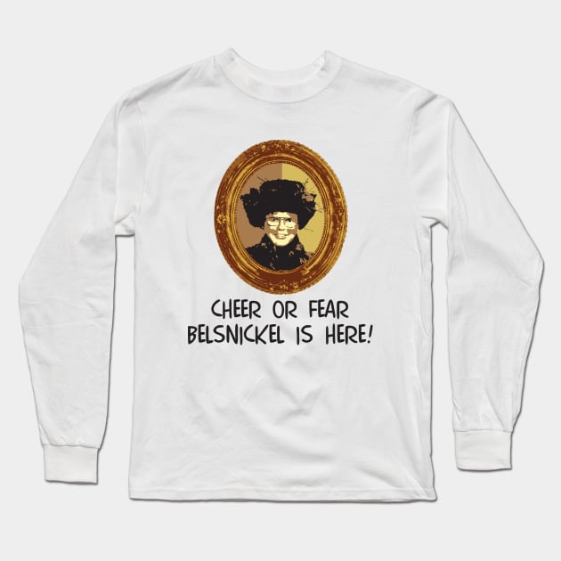 Belsnickel Cheer or Fear Long Sleeve T-Shirt by DavidLoblaw